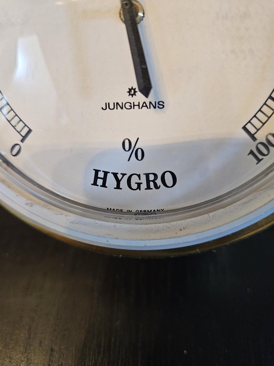 Junghans maritiem Hygrometer - Vintage Messinstrument