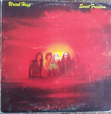 Te Koop LP Uriah Heep -  Sweet Freedom