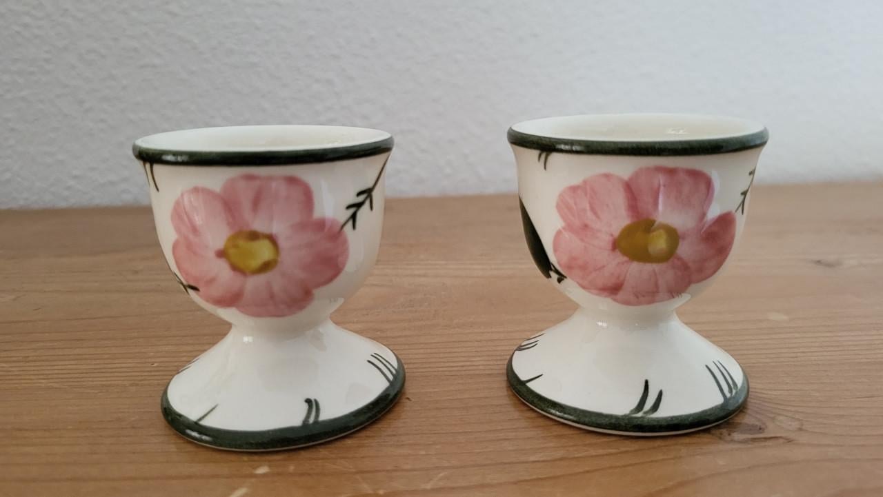 Set v 2 Villeroy & Boch Wildrose eierdopjes