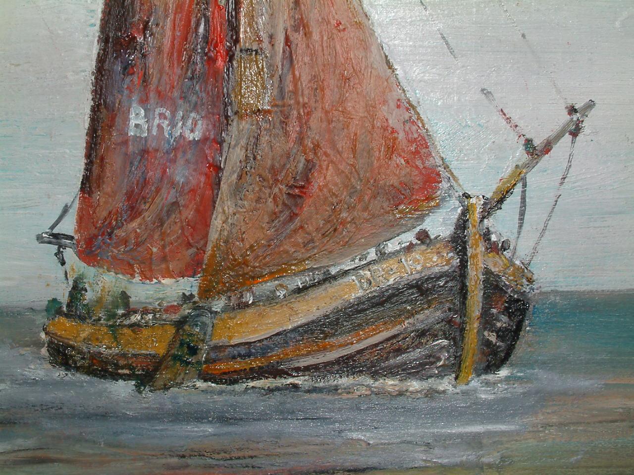 Veere oude haven met de hoogaars