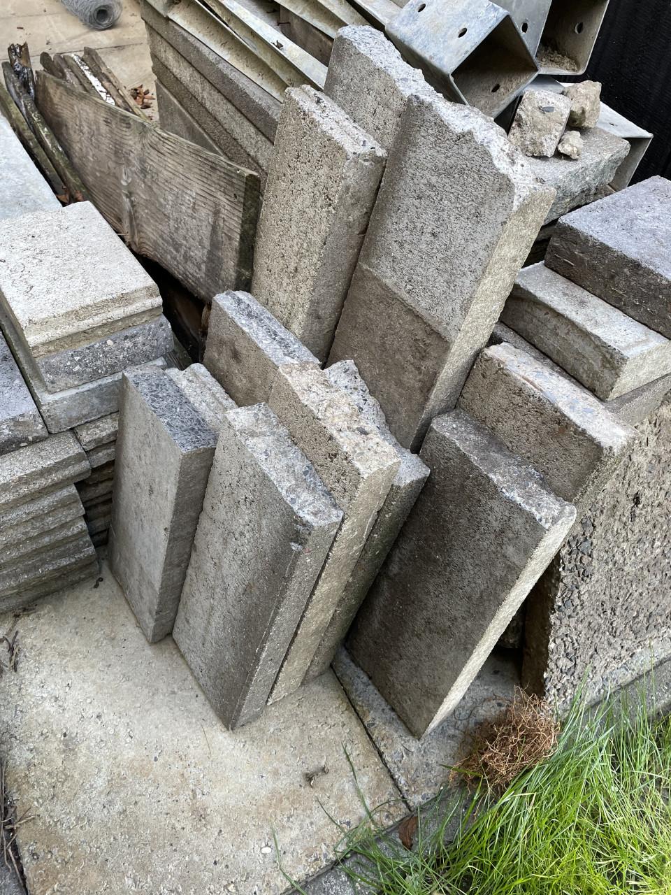 Beton kantbanden 5x15