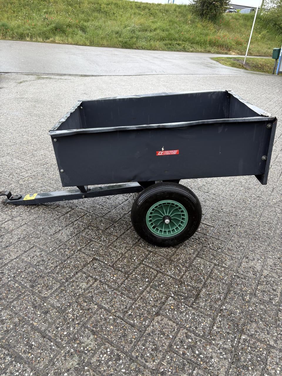 Aanhangwagen voor quad of grasmaaier