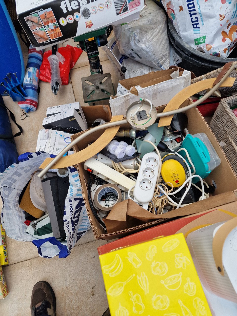 Rommelmarkt/route spullen  alles in 1 keer