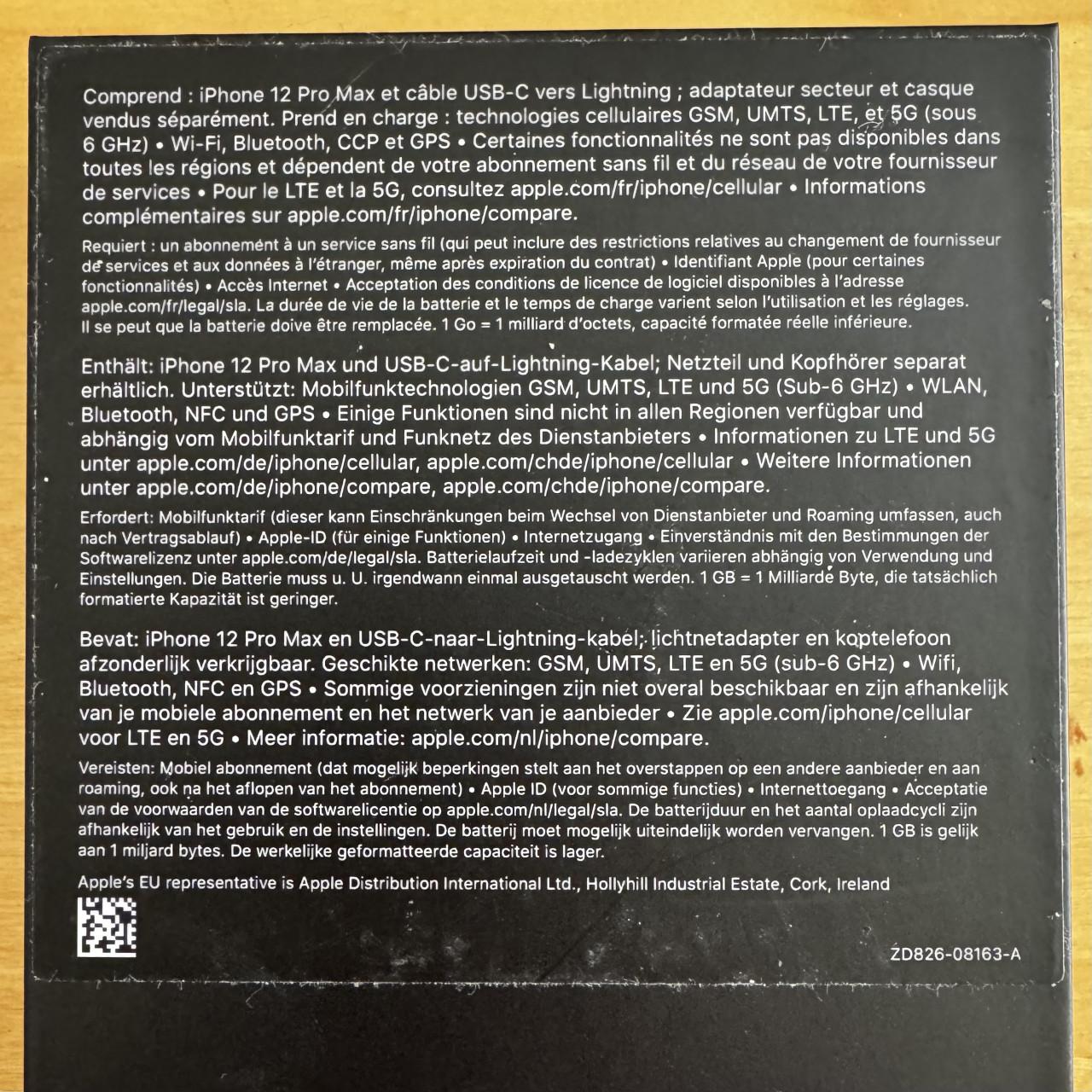 IPhone 12 Pro Max, Goud, 128GB