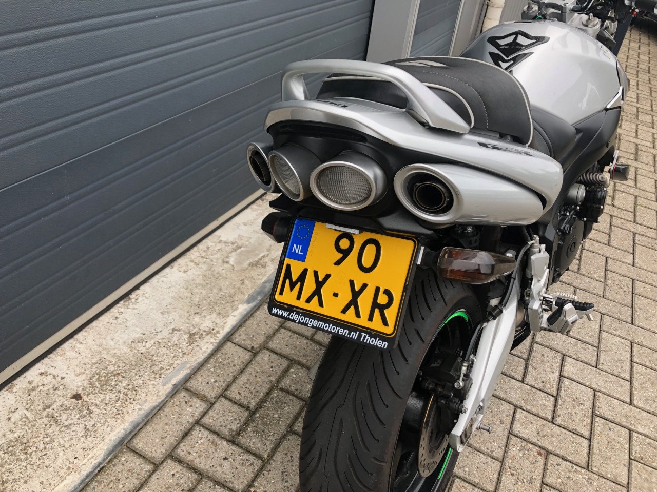 Suzuki GSR600 uit 2007 met 35 dkm, Rizoma, Ermax, etc, rijklaar €3250,-