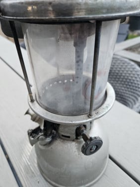 Prachtige complete petroleumlamp rapid lantaarm Hipolito H-502 automatic
