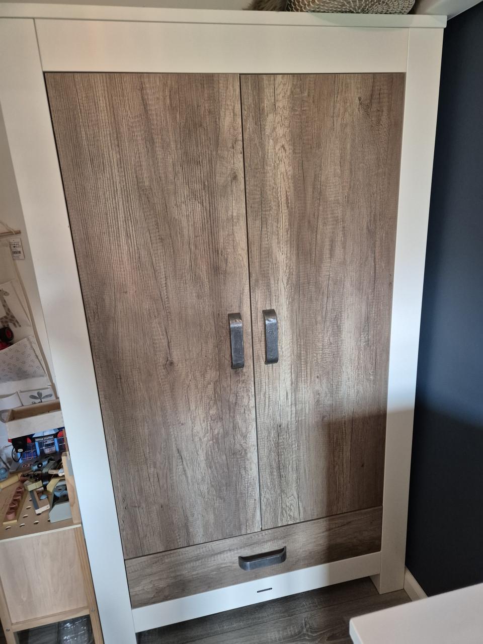 Babykamer meubels Kidsmill Long Island - Ledikant, commode en kledingkast