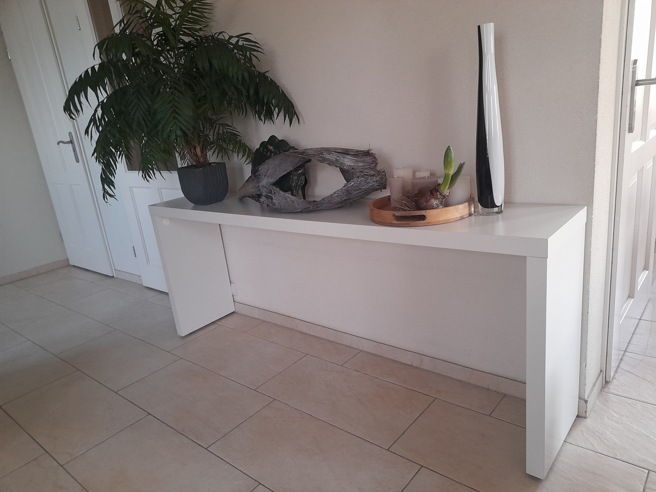 Prachtige Side tabel 190 36 x 74H ( in goede nette staat )