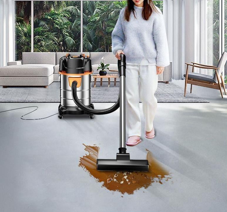 Industriële Nat- en Droogzuiger – 1500Watt – 30L Capaciteit