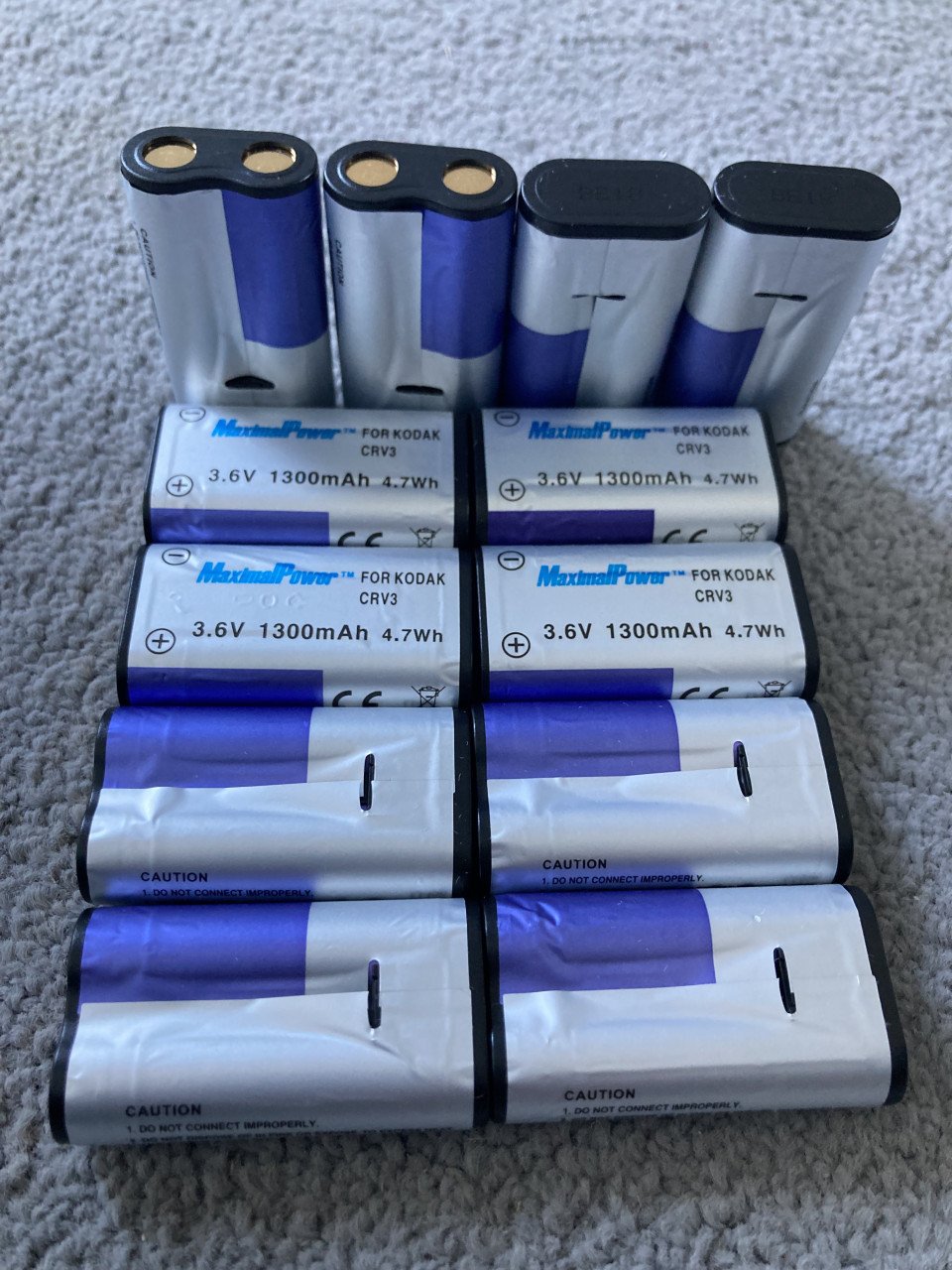 Batterij 3,6V 1300mah CRV3 MaximalPower - Rechargeable