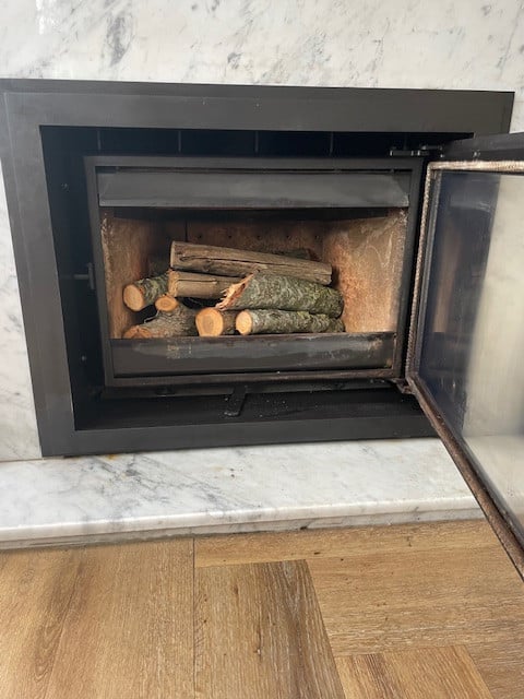 Houtkachel (inbouw) Dik Geurts Instyle 650