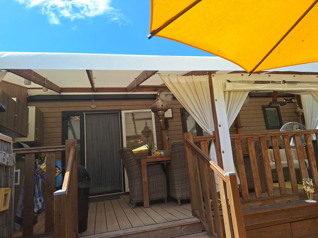 Zeer mooie mobilhome te huur aan de Middellandse Zee in Frankrijk