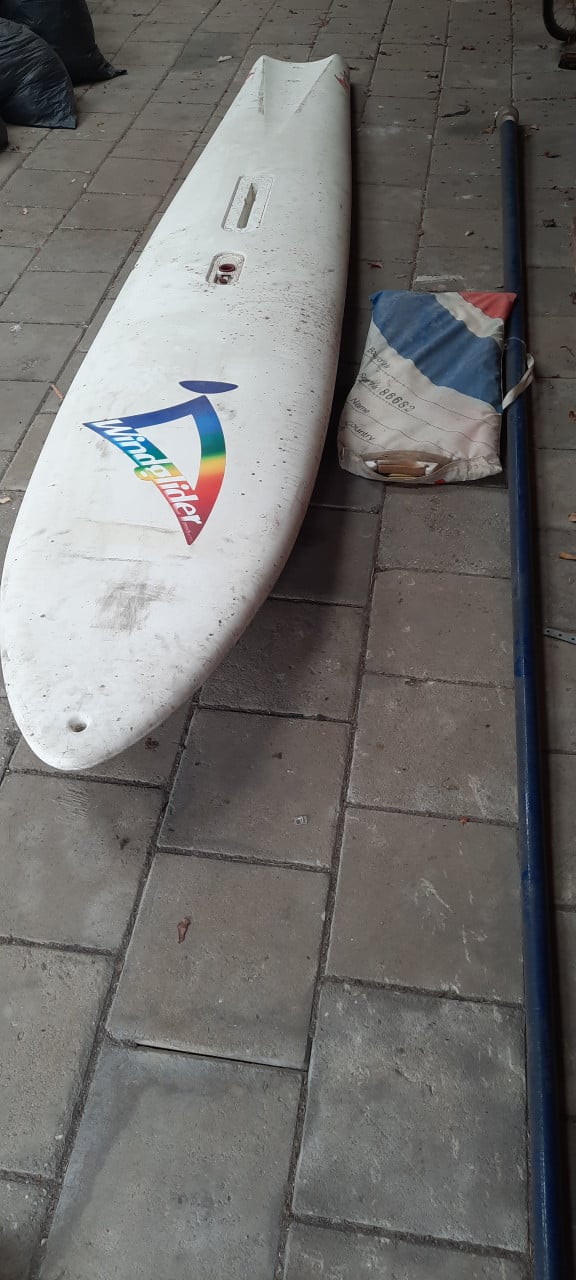 Oldskool Windsurfplank Aloha Windglider