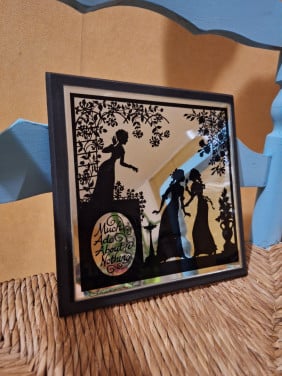 Leuke spiegeldecoratie