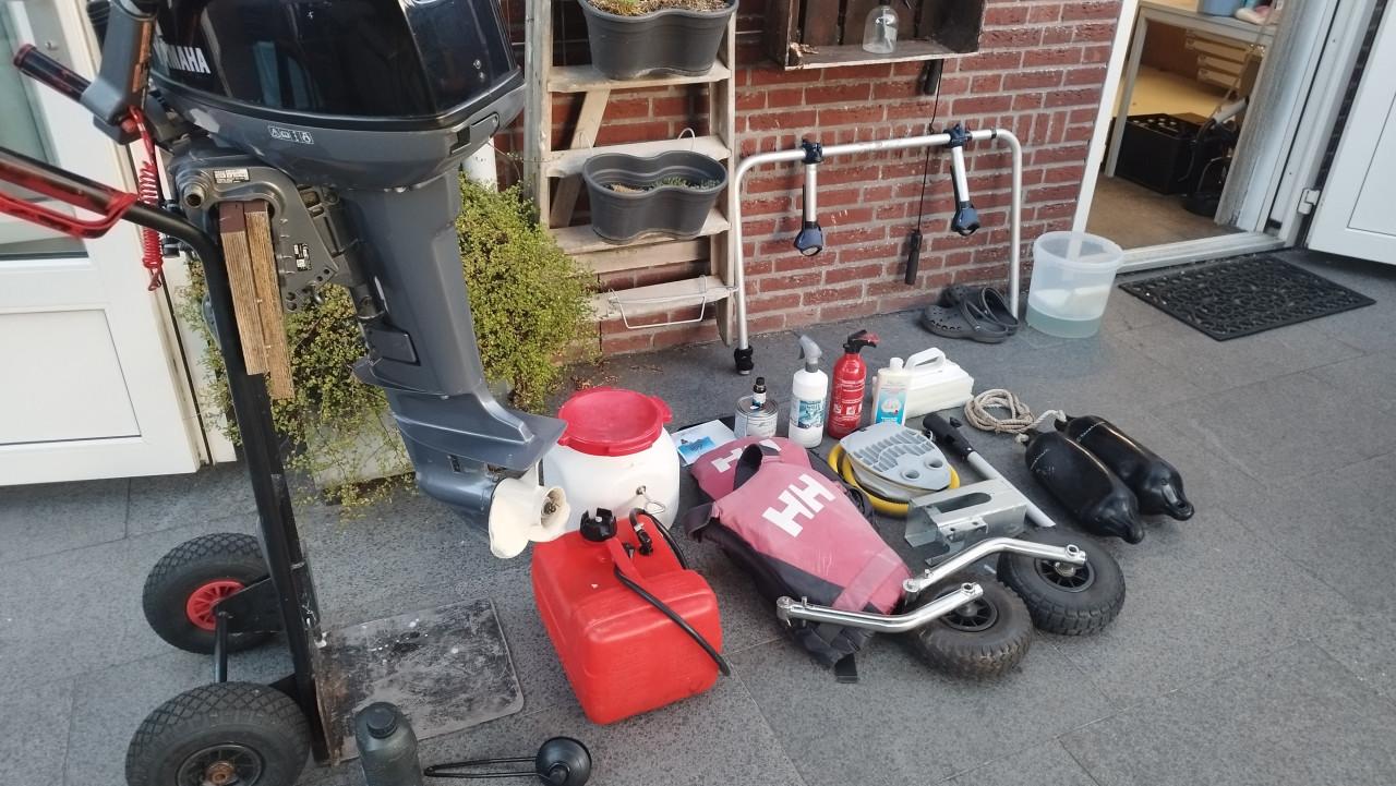Hibo pro rib 3.30 m met 9,9pk Yamaha, inclusief wegtrailer