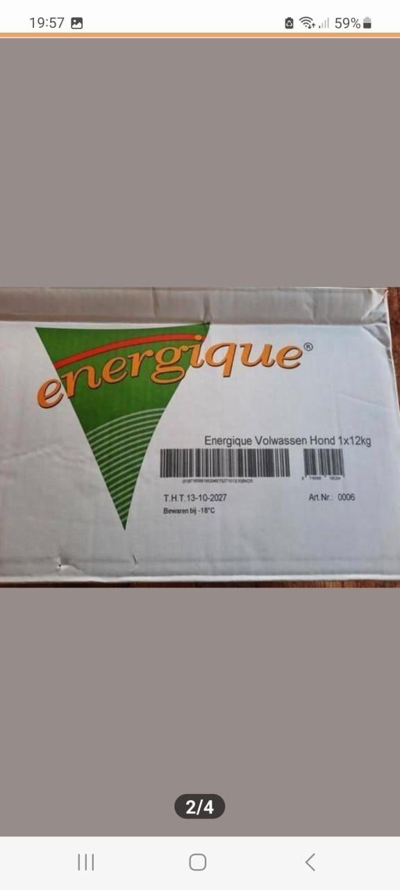 10 kilo Energique hondenvoer