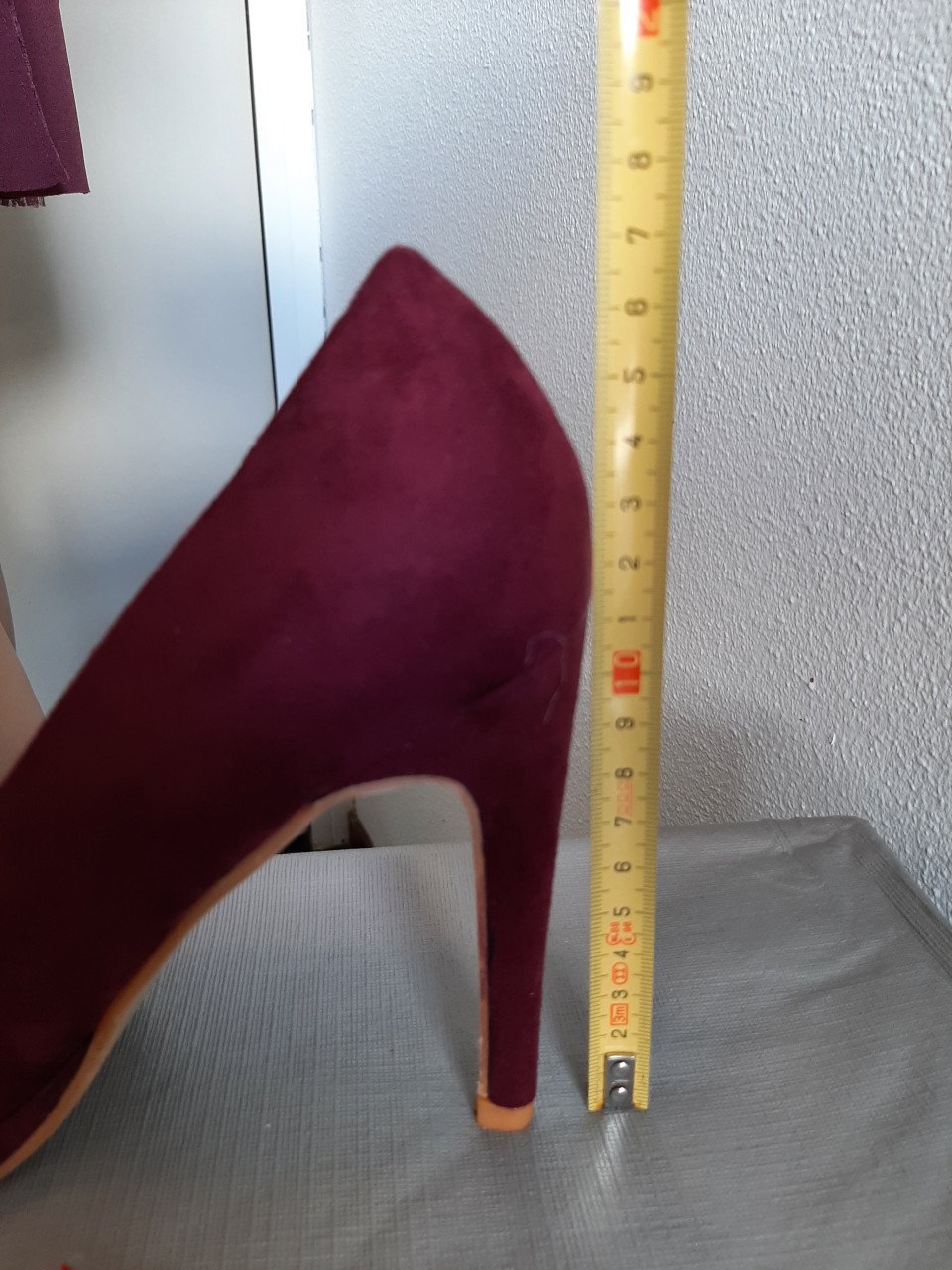 Nieuw ! Bordeaux pumps 36  + extra paar hakjes