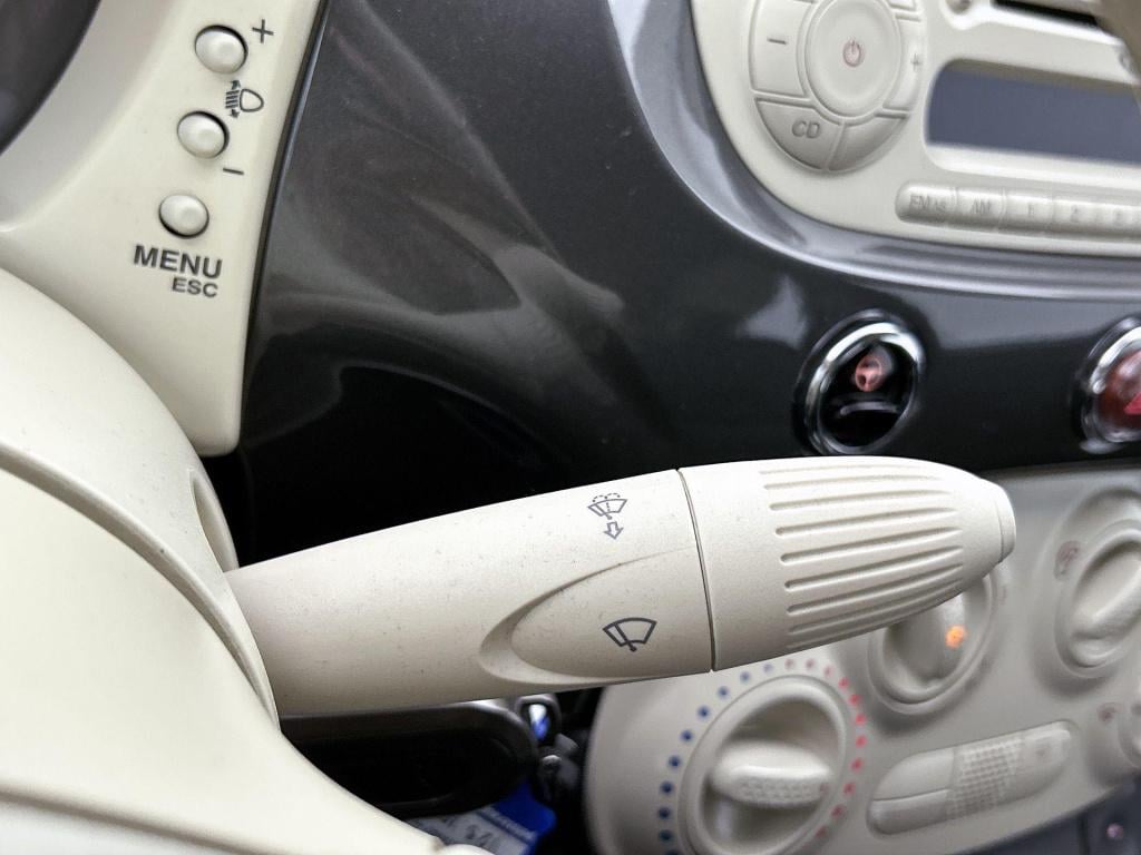 Fiat 500 C 1.2 lounge | lmv | parkeer sensoren | cabrio | airco | stoel ver