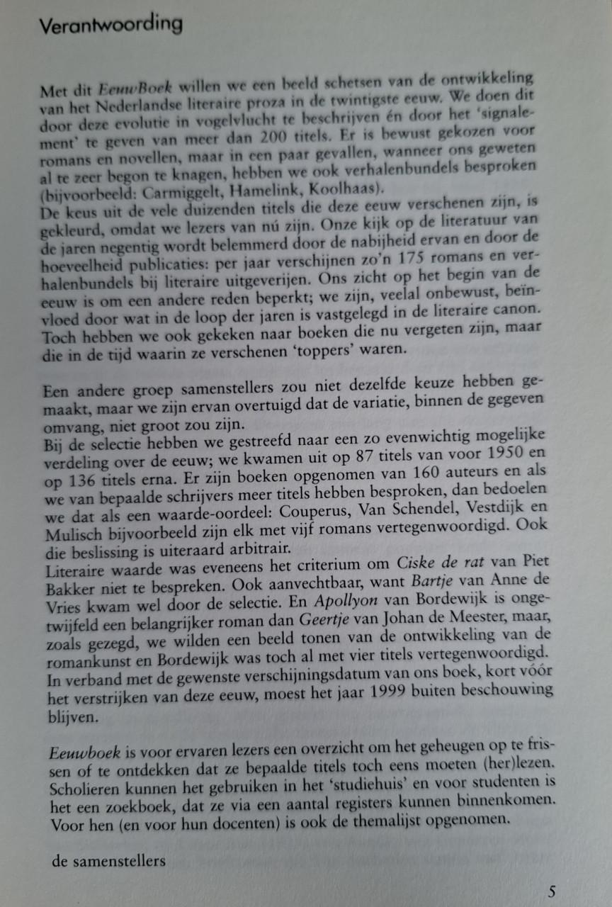 Eeuwboek, Berrie Heesen, samengesteld door Jan Heerze e.a.