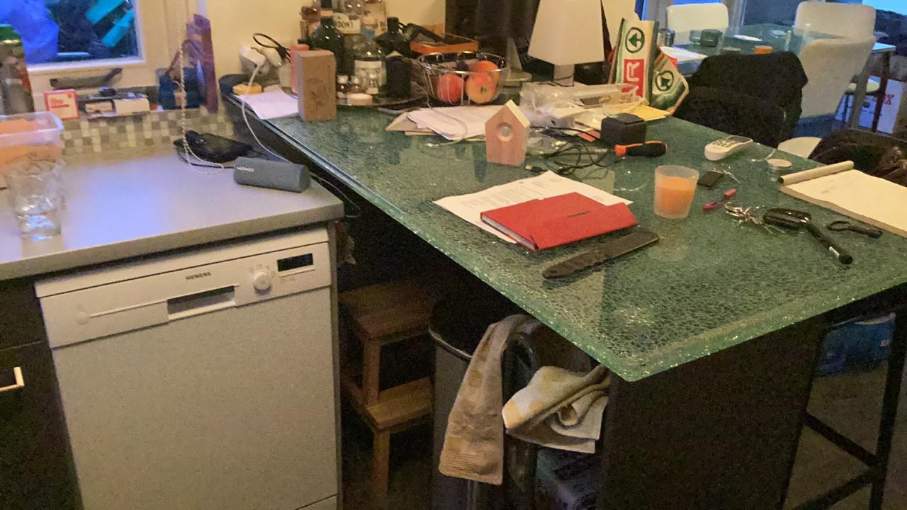 Kommetje keuken apparatuur