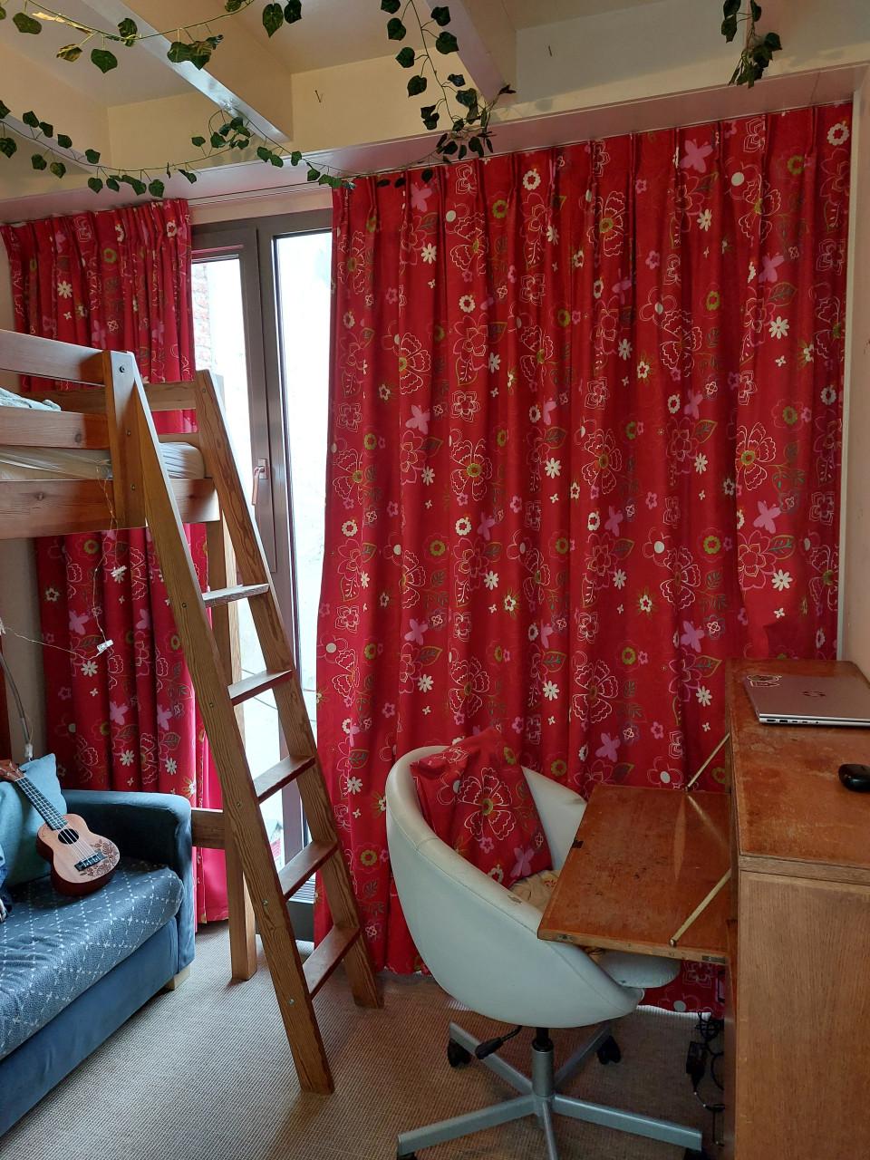 Gordijnen h 2.40m X b 2.60m