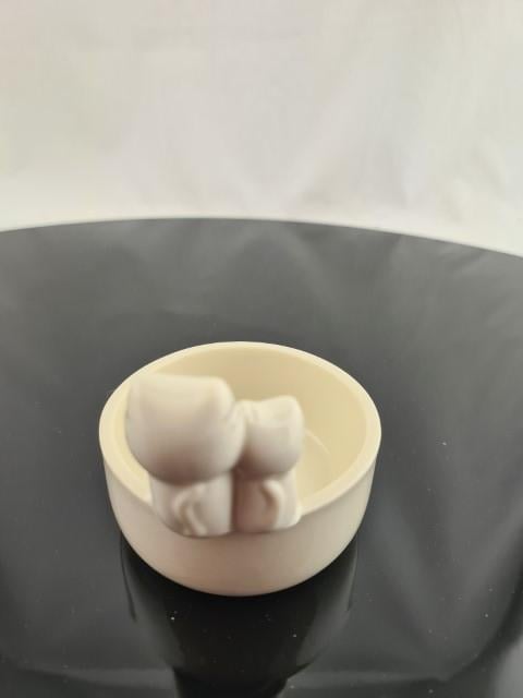 Waxine houder 2 Katten keramiek