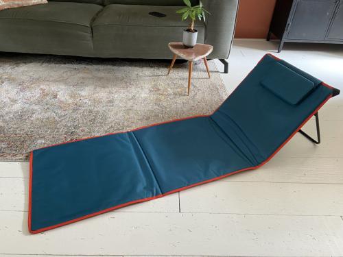 NIEUW strandmat / campingmatje met rugleuning