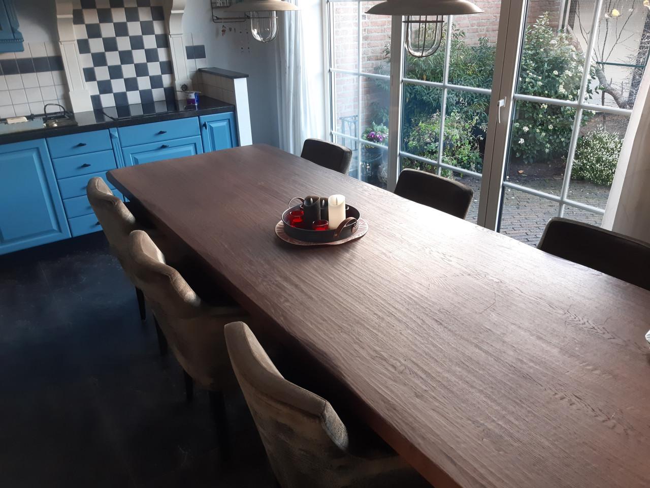 Zeer mooie set eetkamerstoelen 6 stuks