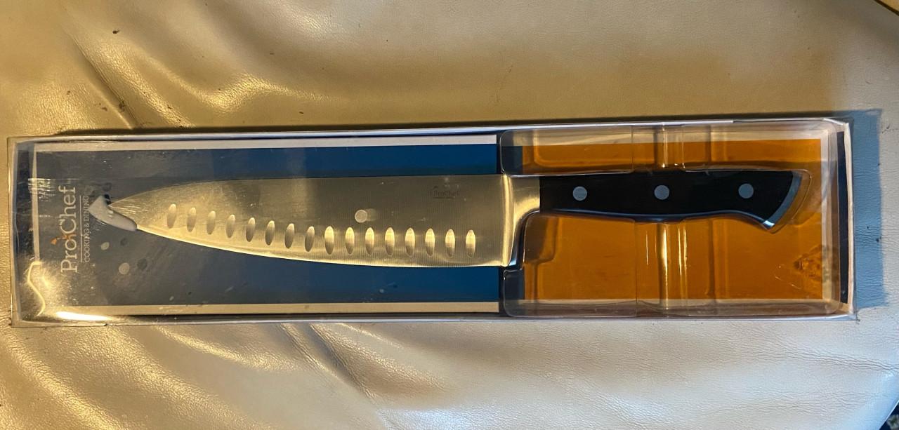 Koksmes nieuw in de doos