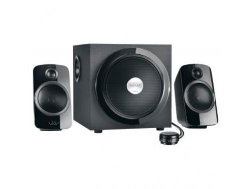 VEOS Speedlink speaker set voor bij PC etc.  baswoofer en twee speakers.