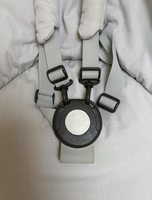 Stokke Steps Wipstoel Bouncer | Grey/ Grey clouds