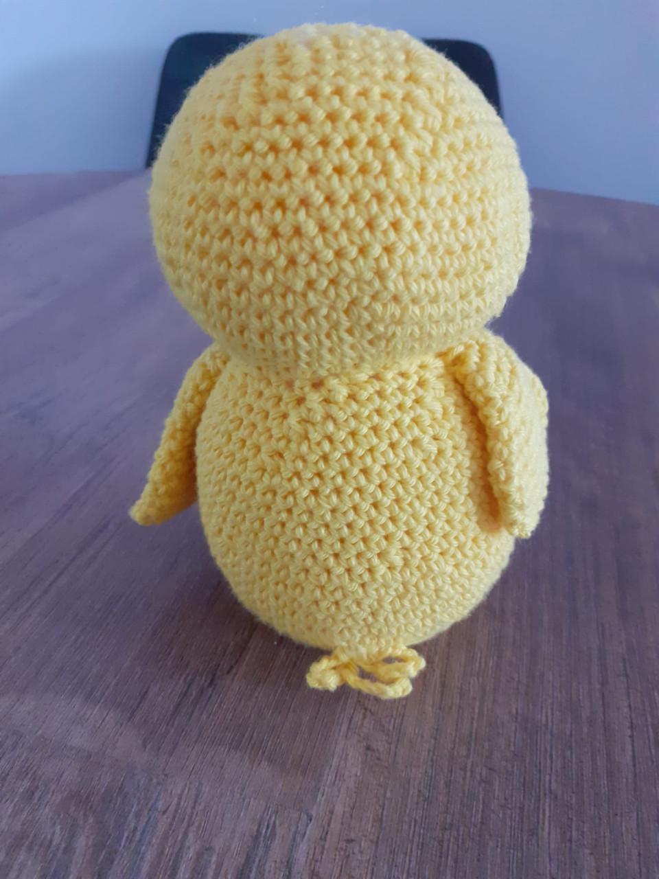 Voor de PASEN: gehaakte knuffel Kuikentje Pip - 4,95 euro