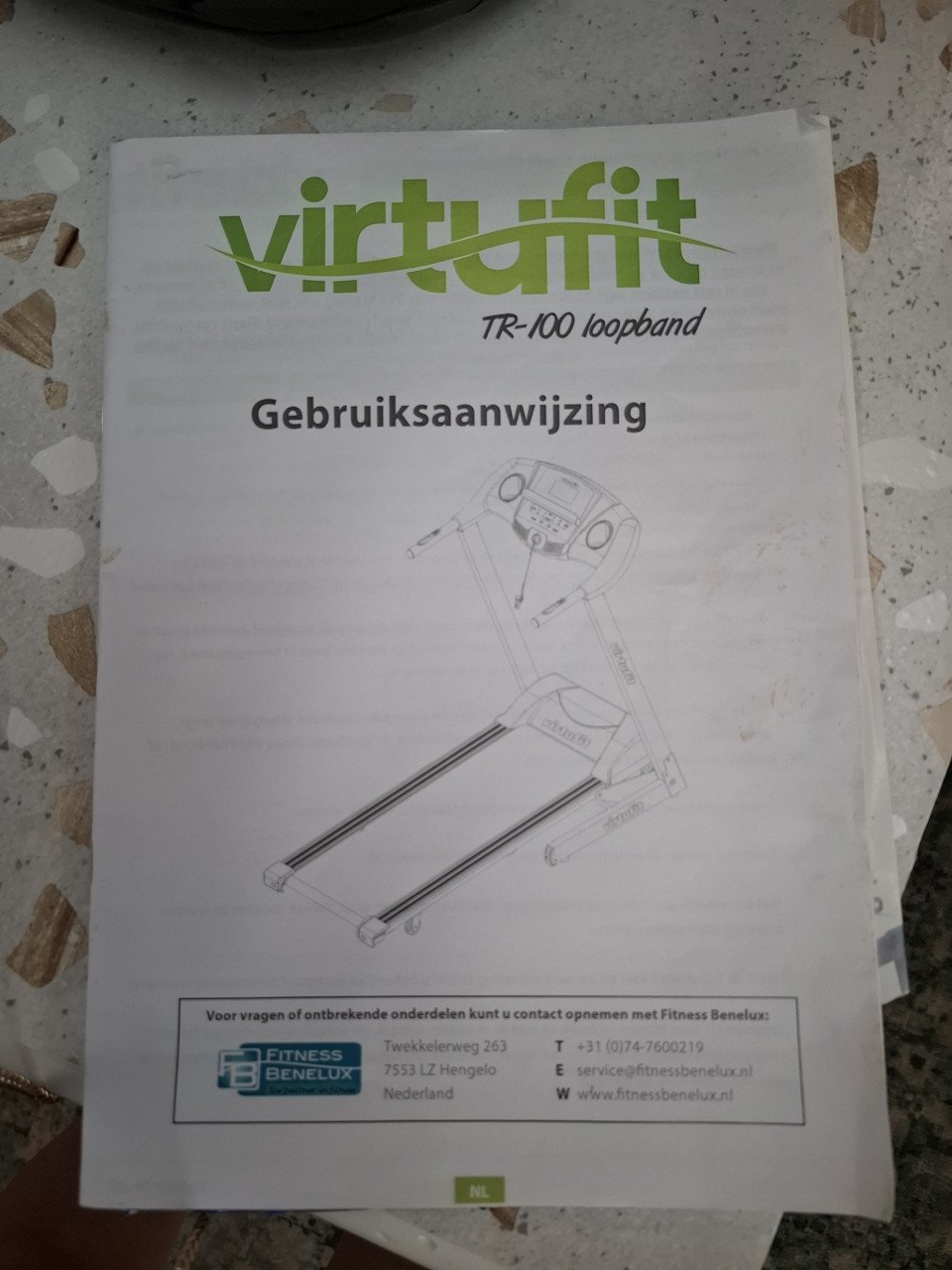 Loopband virtufit TR-100 als nieuw!!