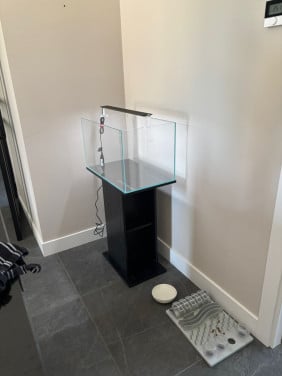 Aquarium standaard zwart