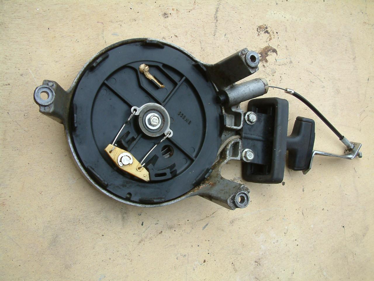 Yamaha motor  8 pk - 2 takt langstaart  met div onderdelen