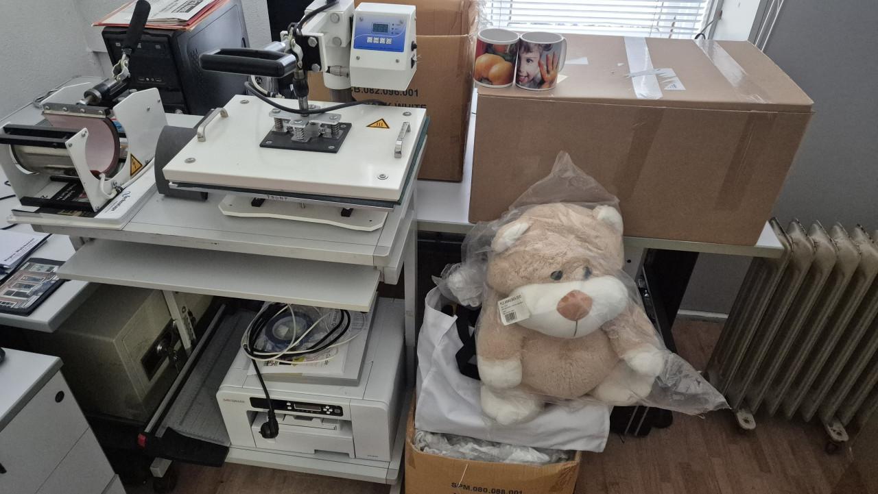 Sublimatie set compleet