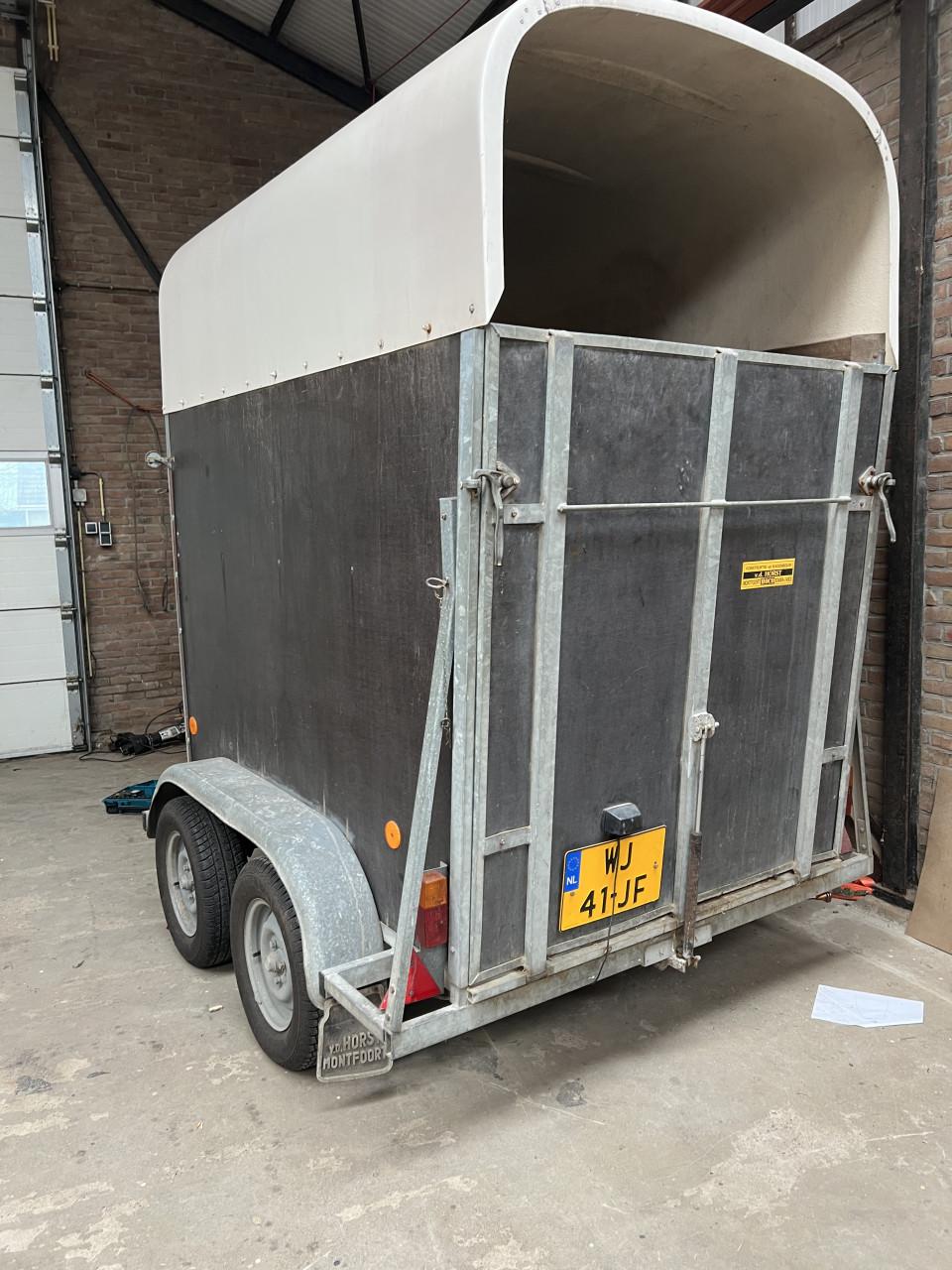 Paarden pony trailer 1,5 paards