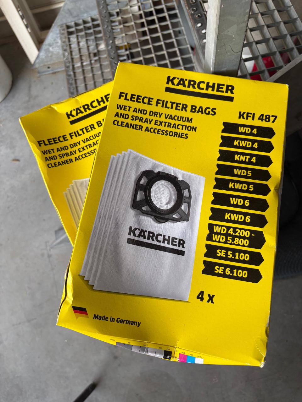 Karcher stofzuigerzakken