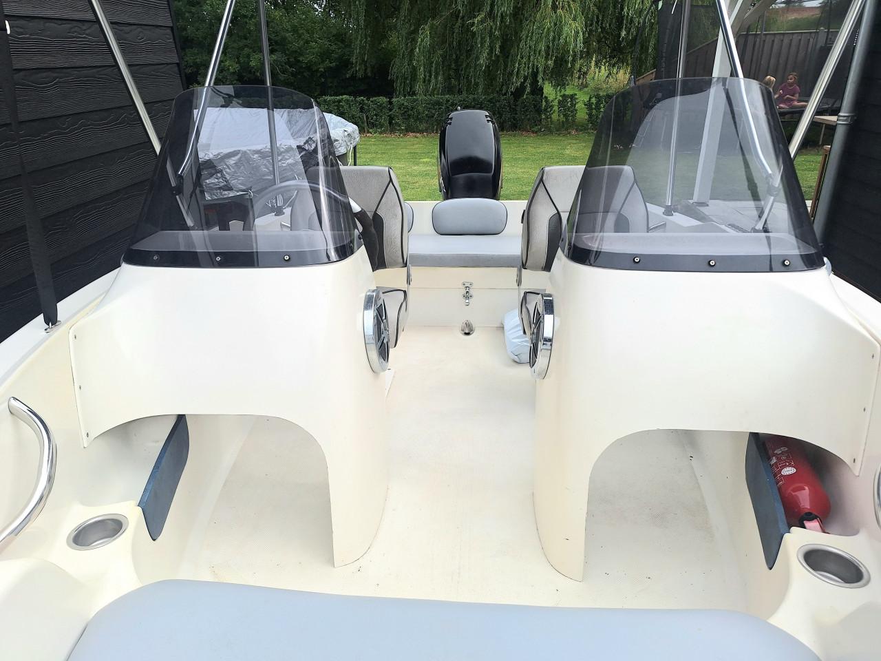 Bayside consoleboot -complete set, vaarklaar-