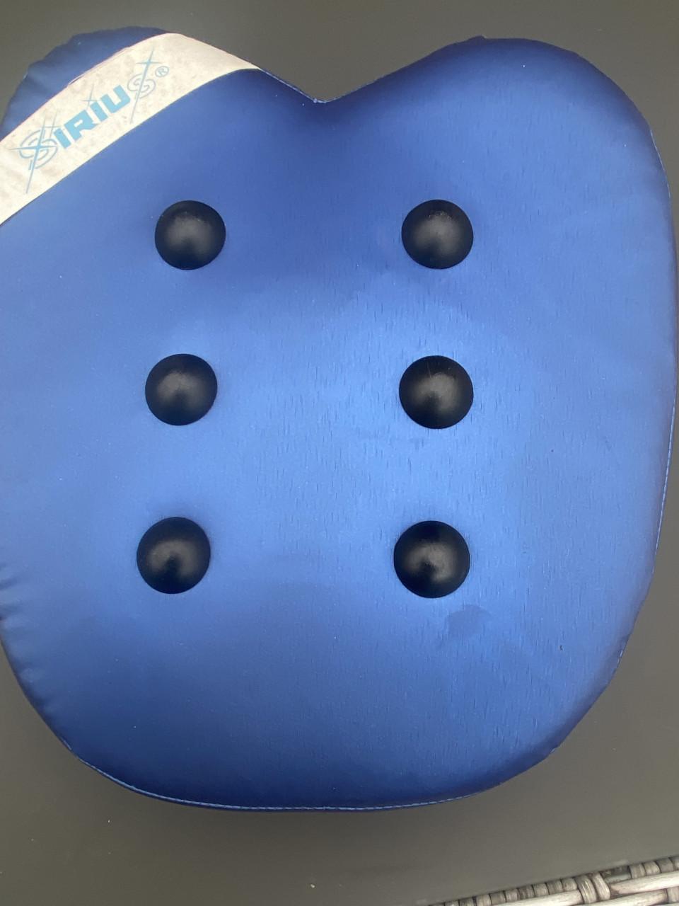 Voetmassagekussen ook voor vermoeide benen.