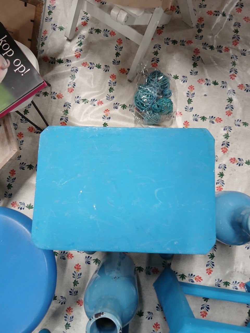 4 kleine tafeltjes
