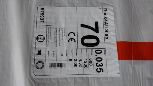 Steenwol isolatie platen