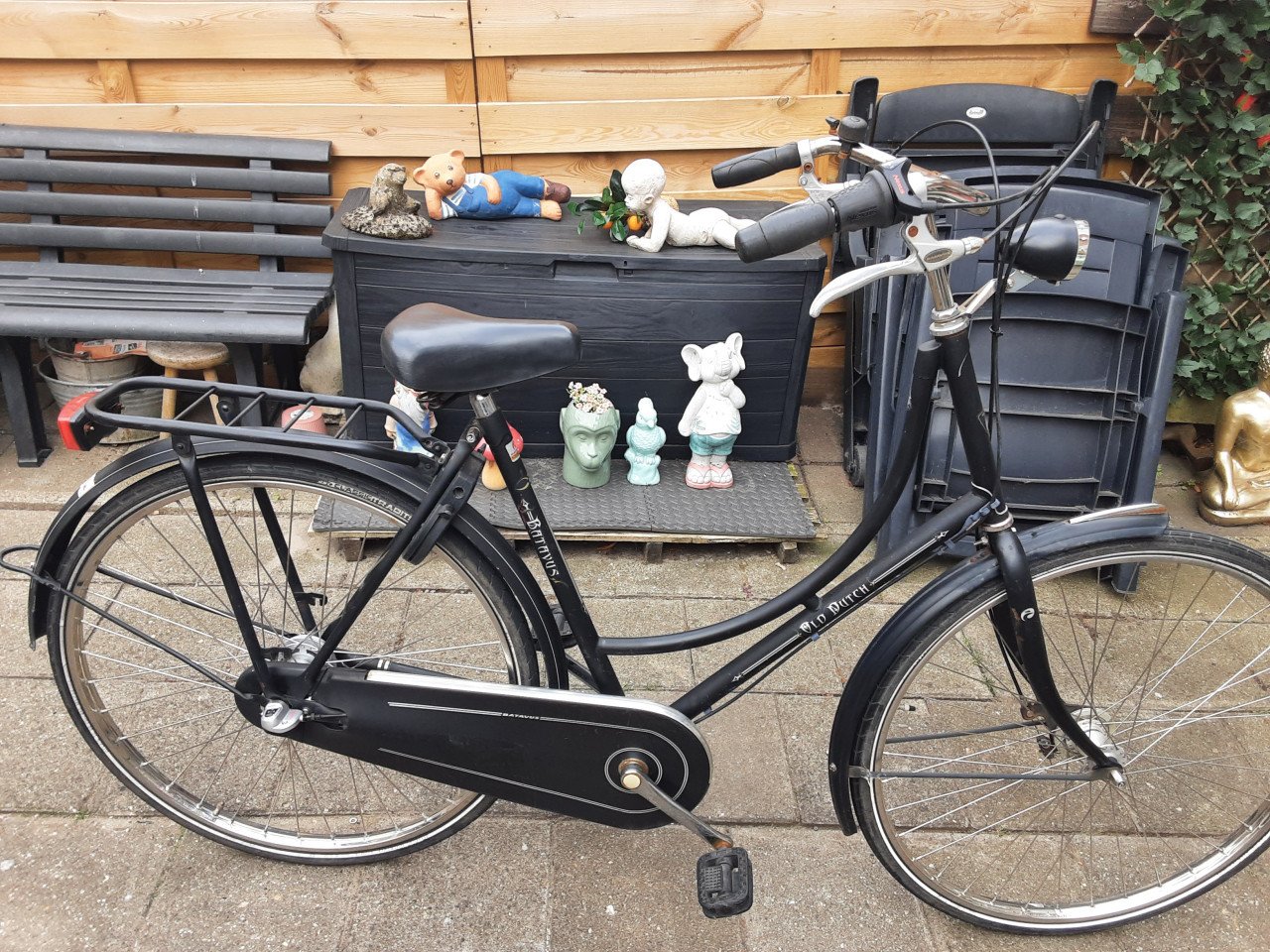 Batavus opoefiets,  3 speed,rollerbrake rem
