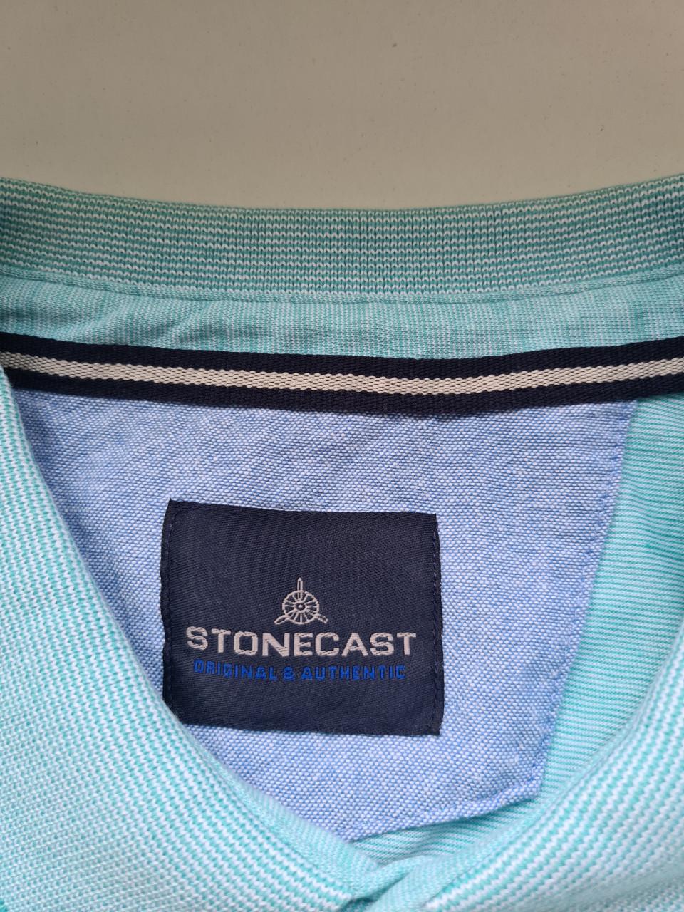 Stonecast Lichtblauwe Polo Heren Maat XXL