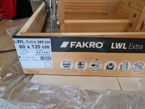 FAKRO LWL extra vlizotrap