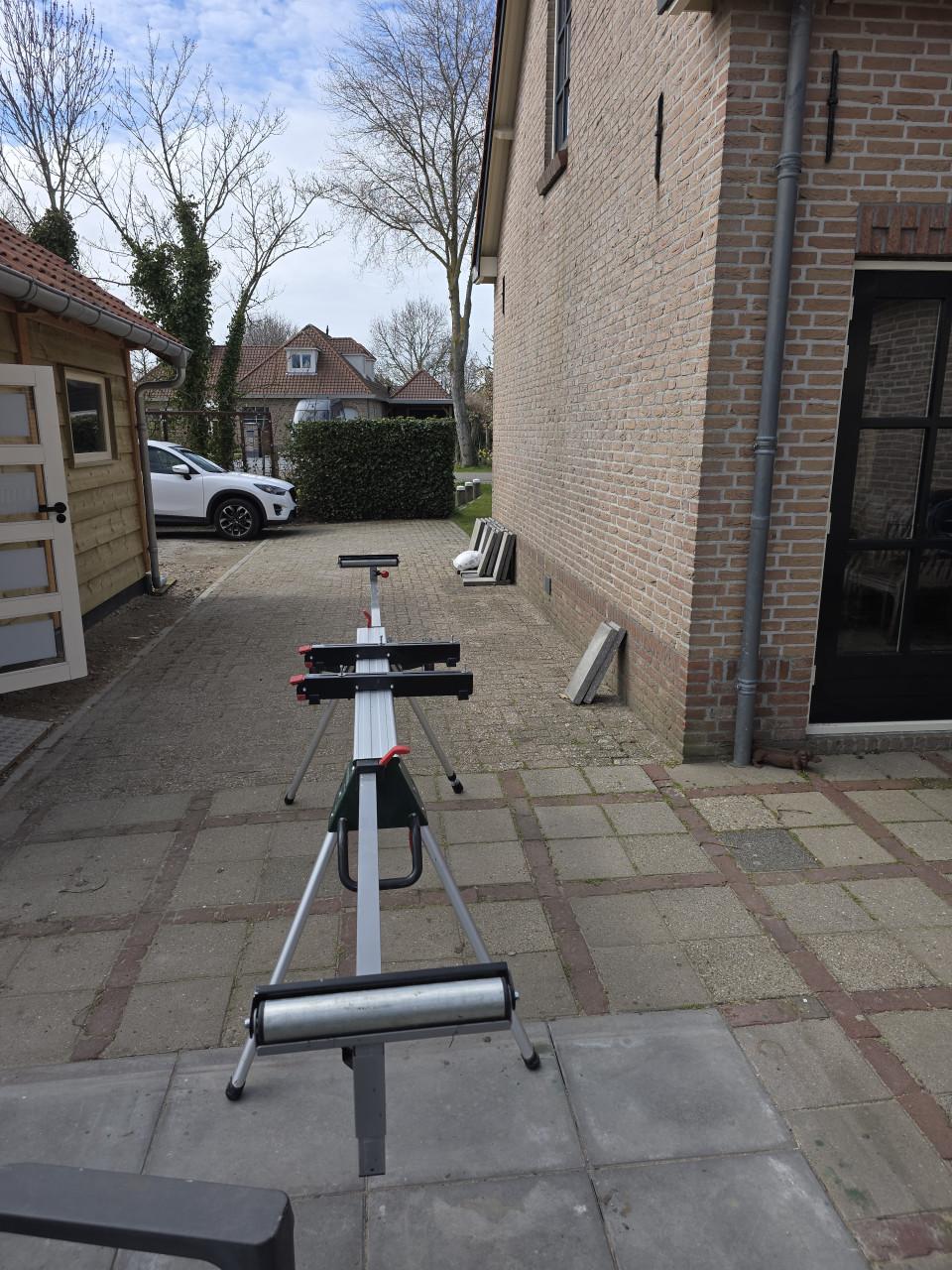 Metabo zaagtafel voor afkortzaag