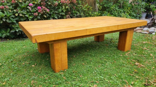Massief eiken tafel