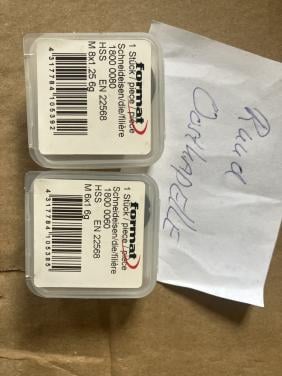 Format snijplaten M6/M8
