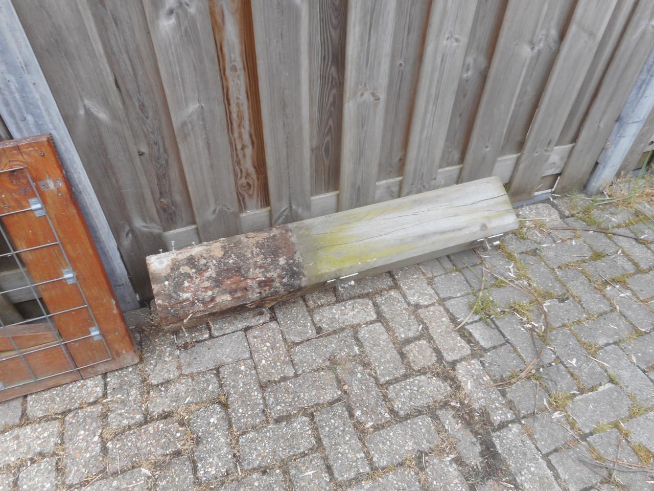 Tuinpoort 354X70 met paal