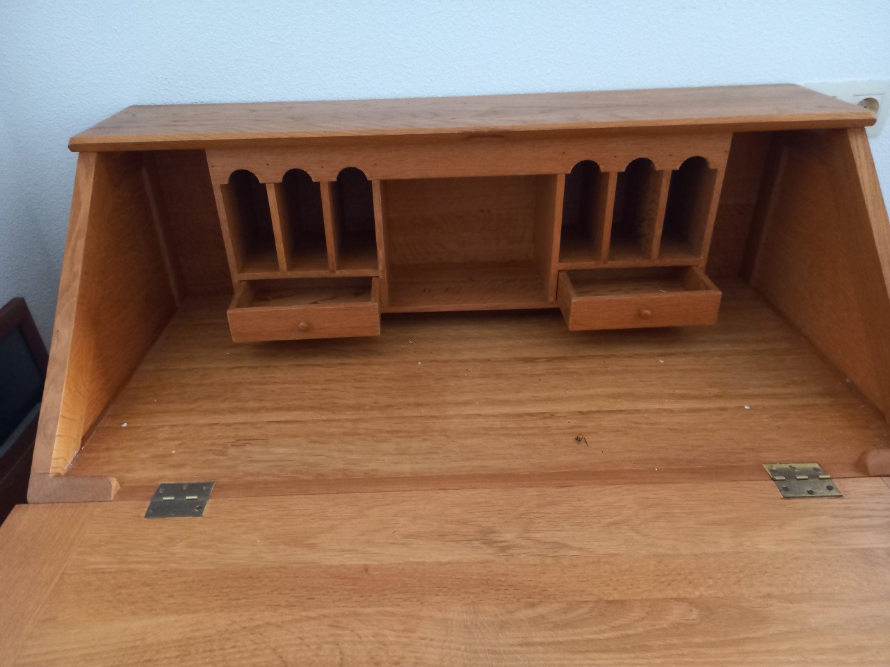 Bureau van Eiken hout